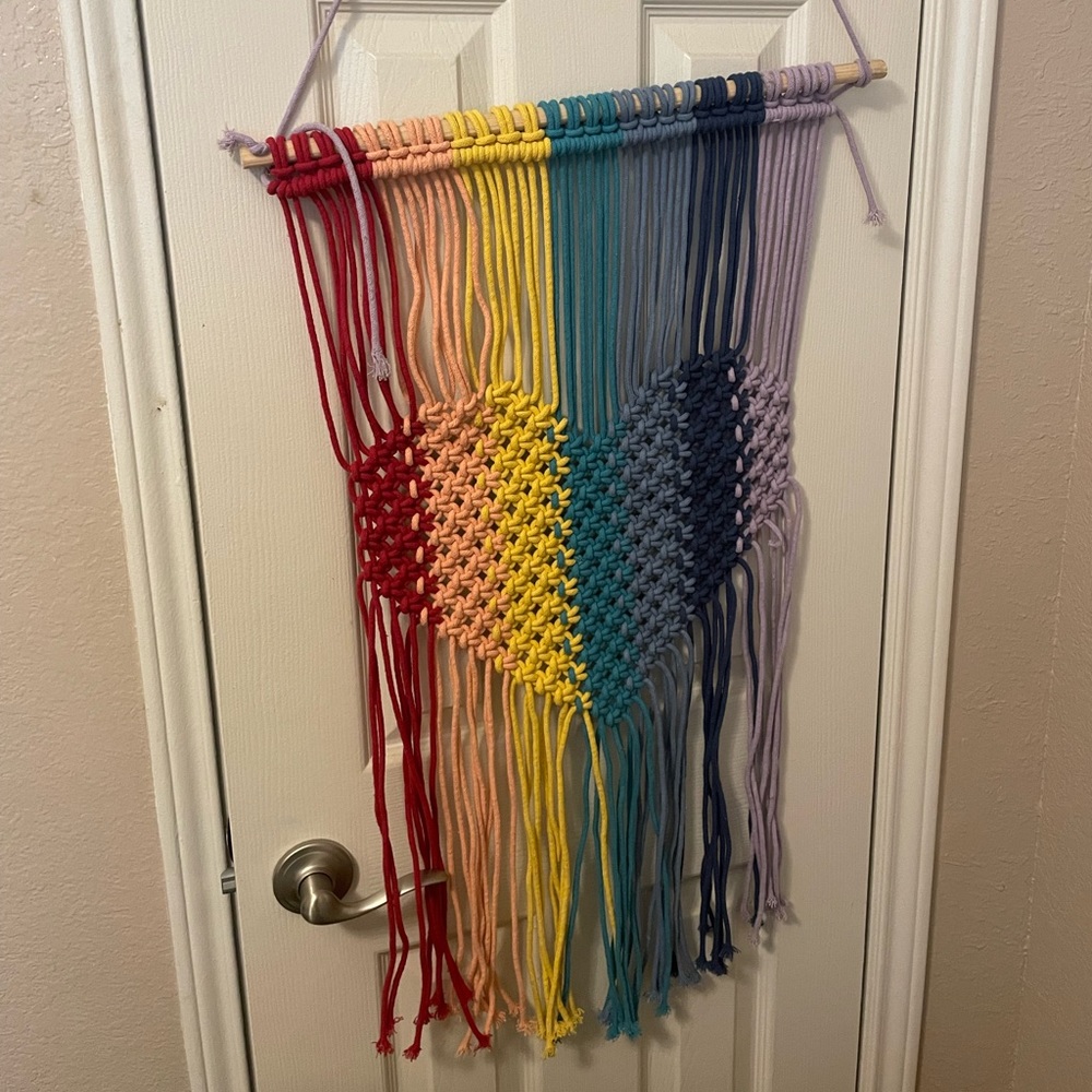 Rainbow wall art